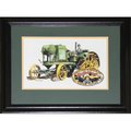 Midway Memorabilia Midway Memorabilia Tractor Trailer Waterloo Boy Artist Print Frame miniart_waterlooboy